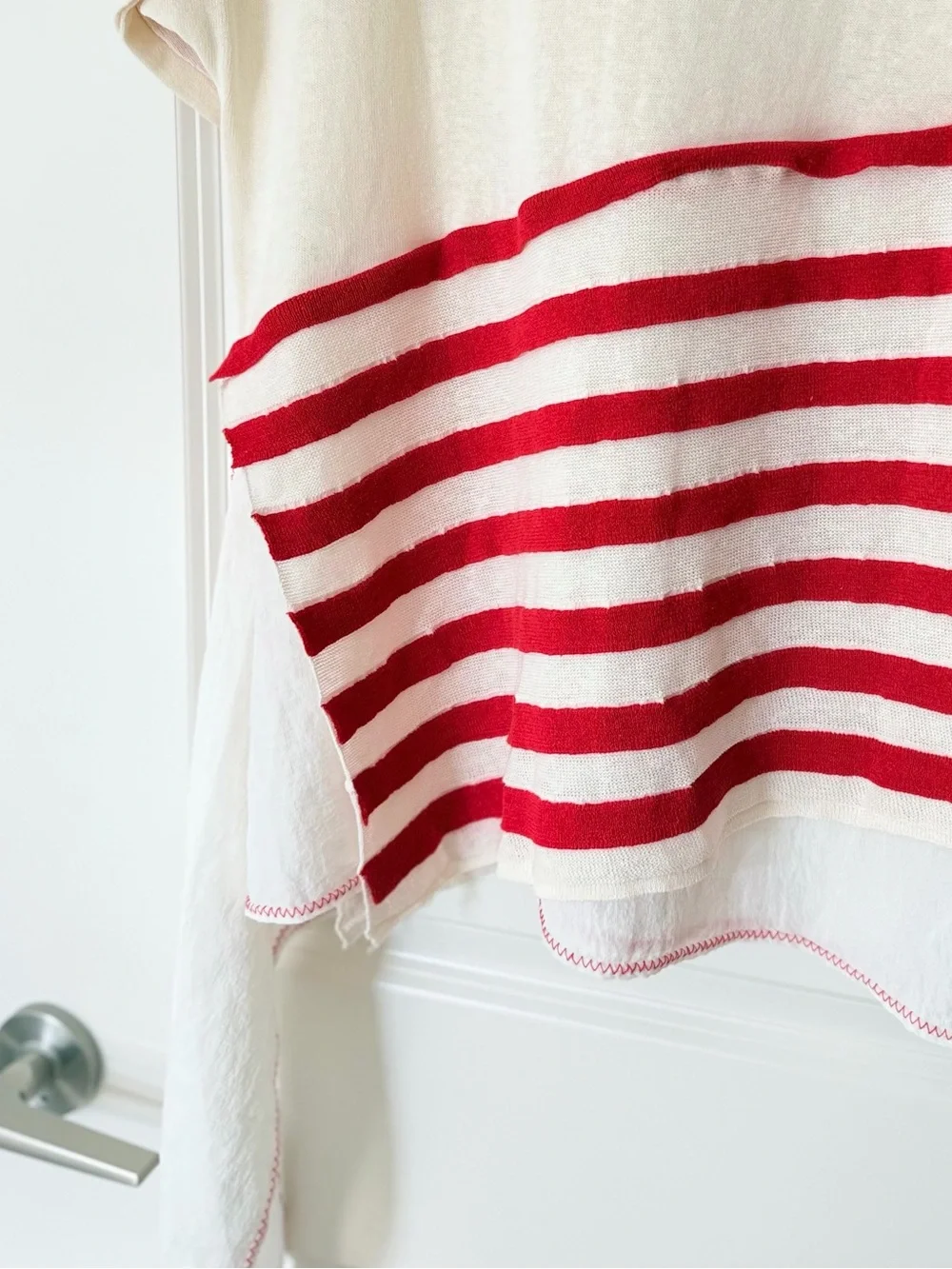 ASYMMETRIC STRIPED KNIT TOP - THE ITEM ZARA WOMAN